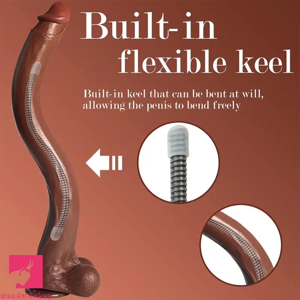 22.64in Realistic Dildo Lifelike Huge Long Clit Dildo With Strong Suction Cup