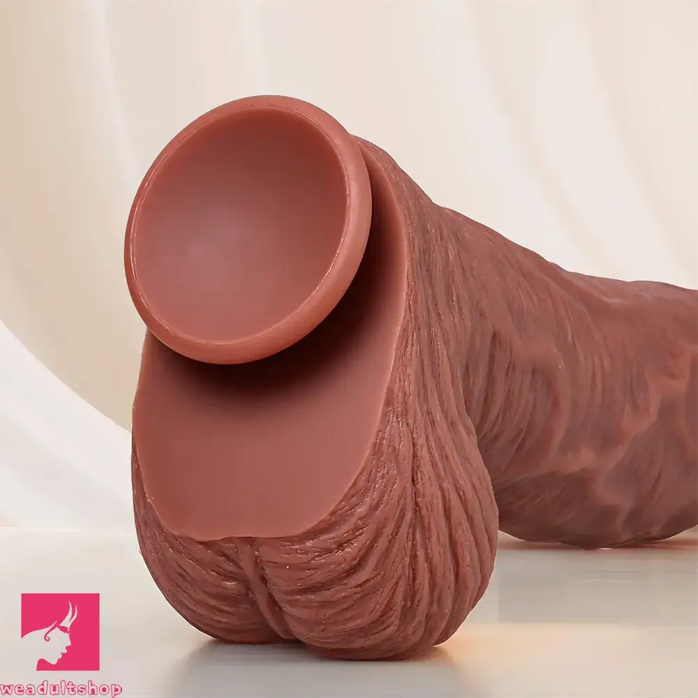 13in Super Real Huge Thick Silicone Dildo Couples Sexual Play Unisex Cock