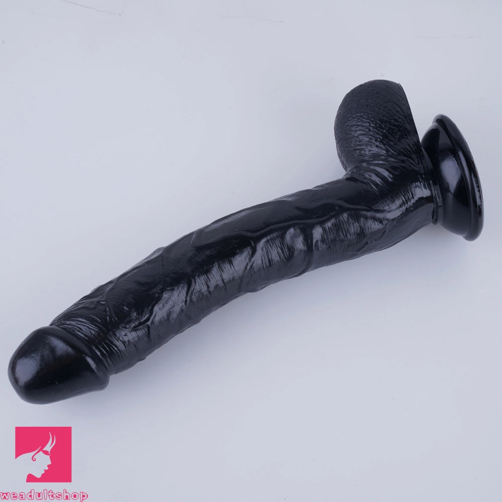 11in PVC Big Dildo Real Man Penis Huge Dildo For Women G-spot Clit Anus