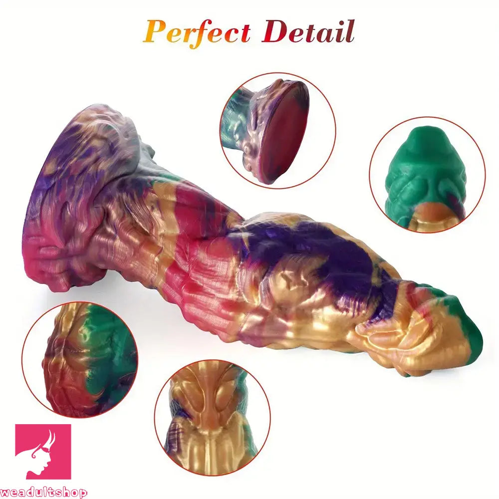 13.4in Anal Soft Monster Huge Long Dildo With Suction Cup G Spot Dildo