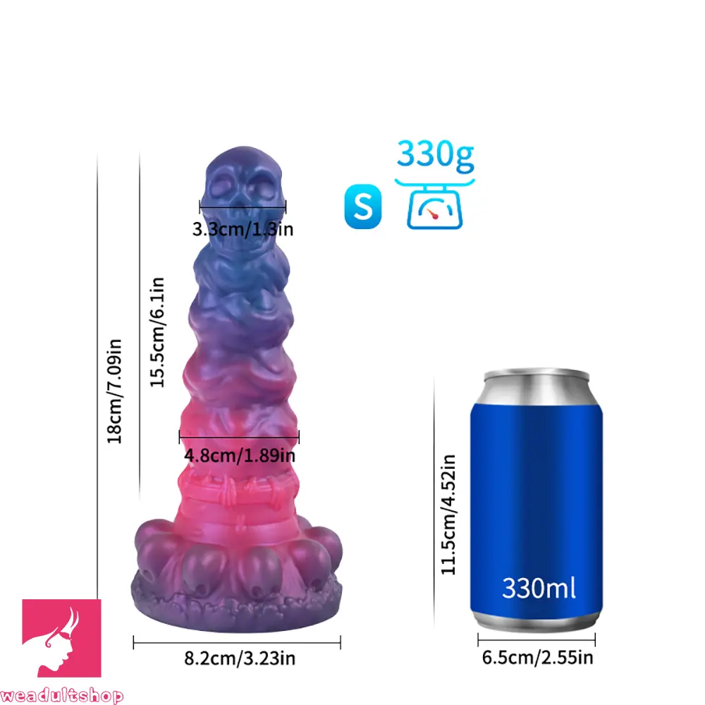 Premium Silicone Soft Anal Plug Octopus Tentacle Dildo Fantasy Cock Toy