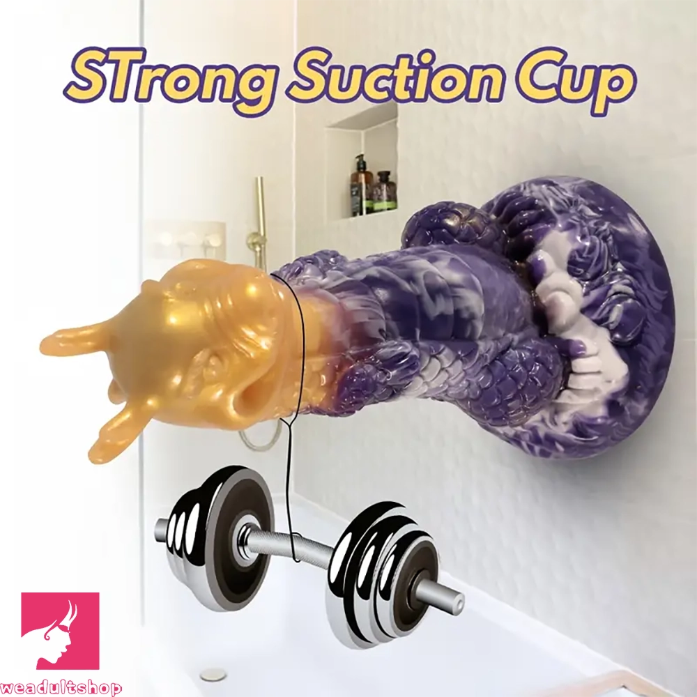 7.87in Realistic Silicone Dragon Dildo For G-Spot Stimulating Ball-Free