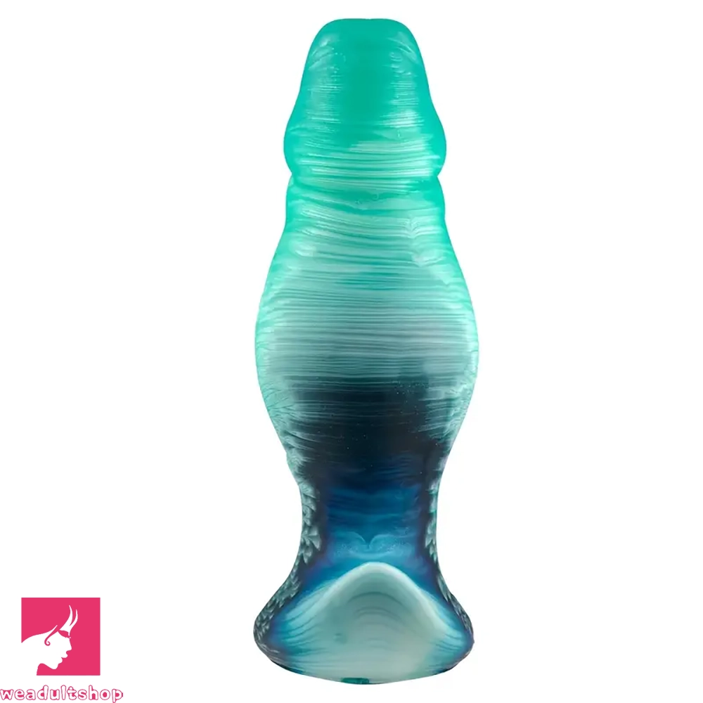 5.7in 6.69in 7.67in Wearable Butt Plug Anal Dildo Realistic Veins Soft Cock