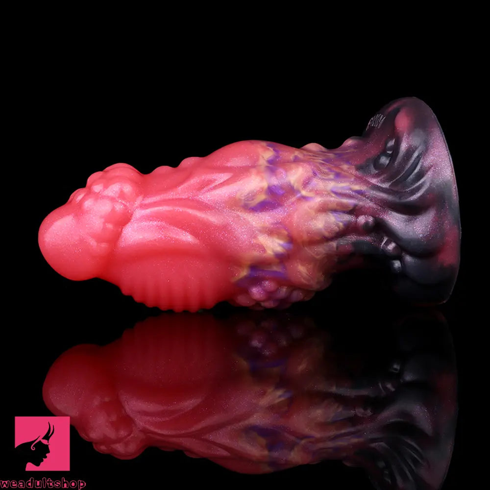 5.51in Fantasy Monster Thick Odd Dildo Silicone Soft Sex Toy For Clit