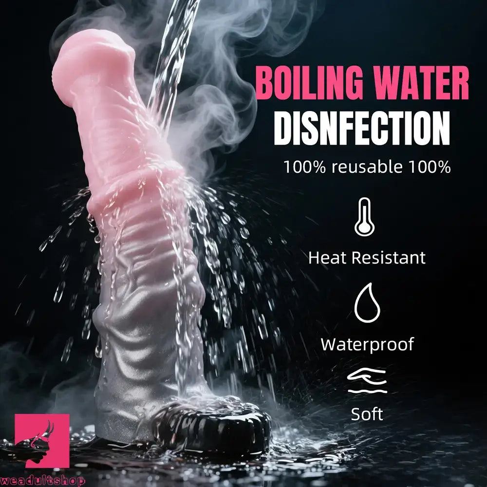 7.32in Horse Cock Sleeve Dildo Thickening Penis Sleeve Soft Armor Design