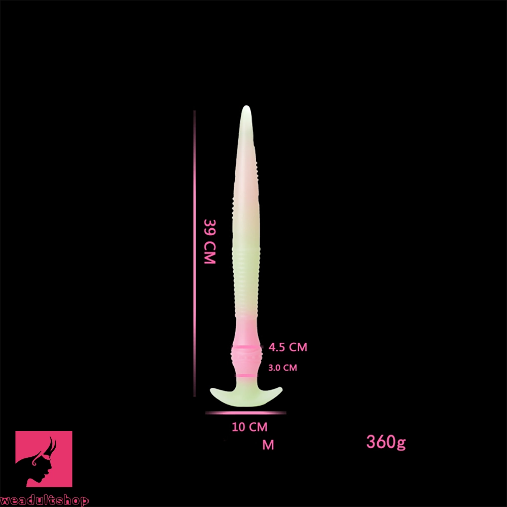 11.02in 15.35in 21.65in Long Huge Prostate Clit Monster Luminous Dildo