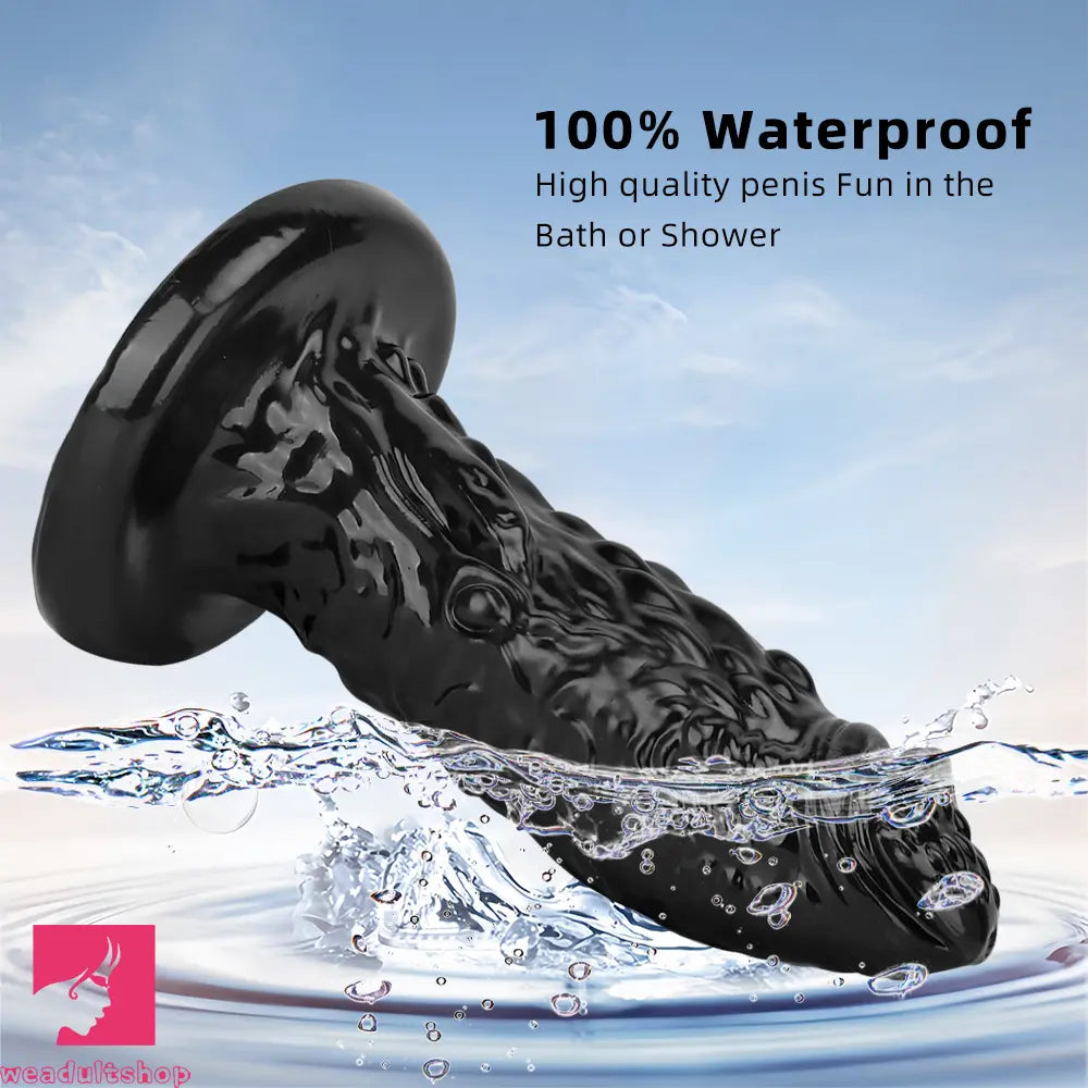 13in Alien PVC Black Long Simulation Super Large Cock Dragon Thick Dildo