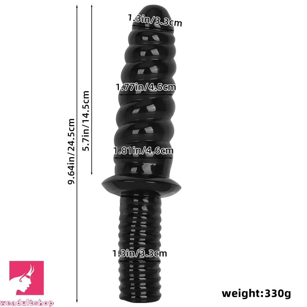 9.64in Handle PVC Dildo Anal Plug For Women Couple Men Sexual Cock
