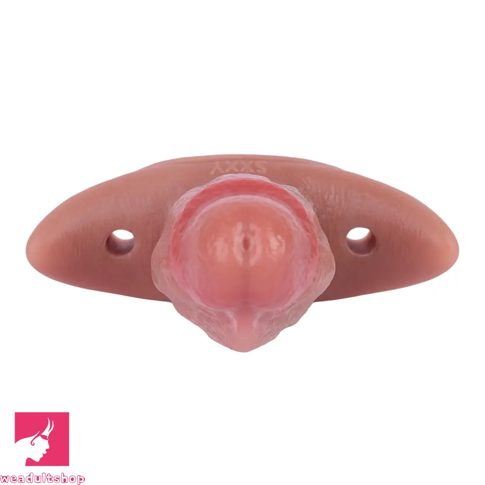 5.7in Male Using 10 Frequency Vibration Role Play Cock Dildo Tail Butt Plug