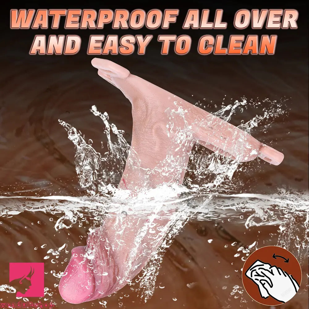 6.49in Strap on Penis Extender Cock Sleeve Dildo For Cock Supplies Sex