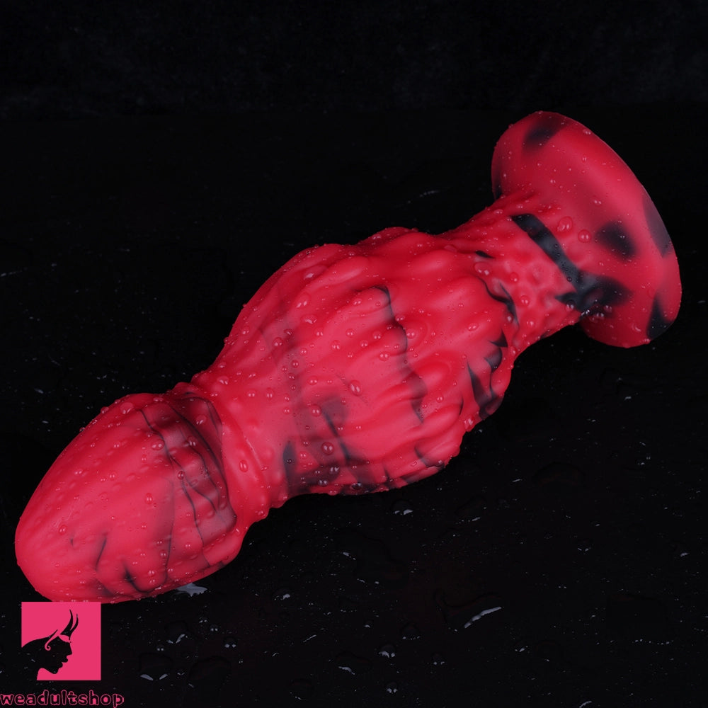 4.72in 5.51in 6.3in Silicone Fantasy Soft Anal Plug Dildo For Vaginal Massager