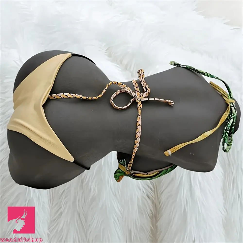 7in Ebony Dildo 22lb Realistic Shemale Sex Doll Torso Sex Love Masturbator