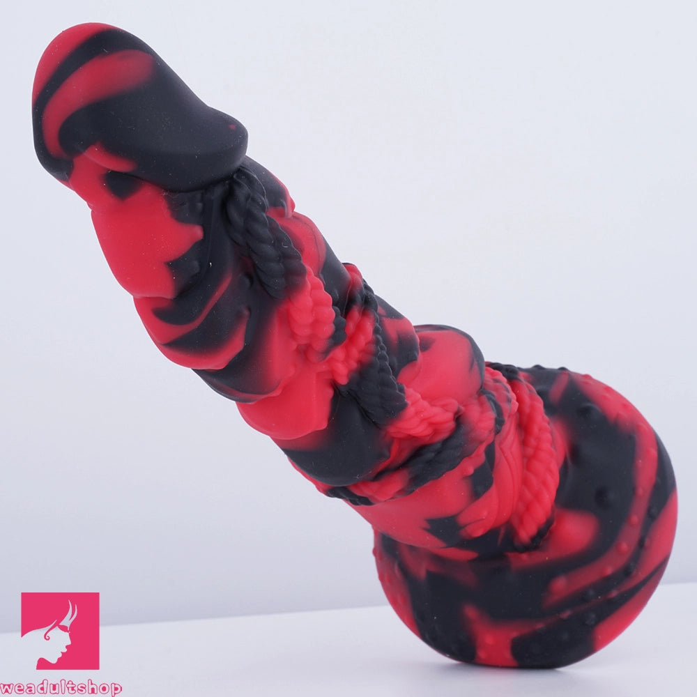 8.46in Big Fantasy Silicone Soft Dildo Sex Toy For Women Vaginal Massager