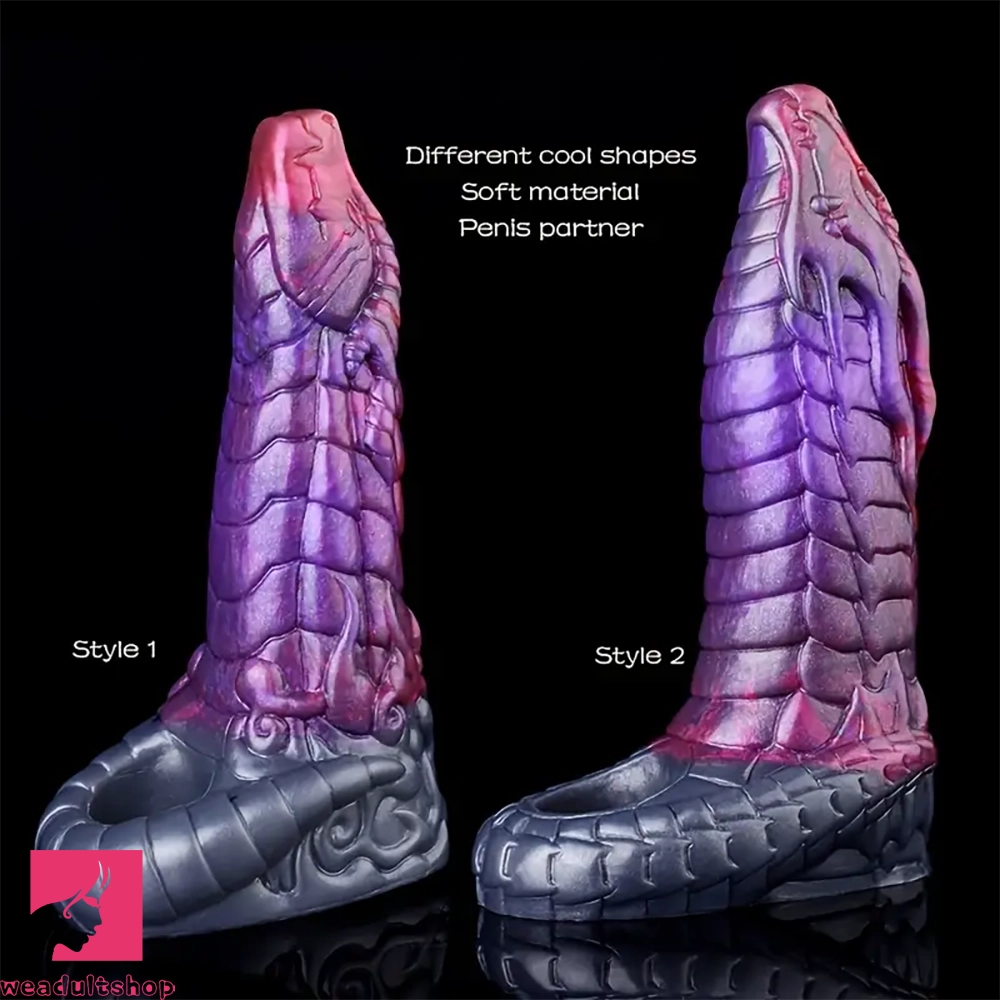 7.48in 7.99in Soft Silicone Monster Silicone Sleeve With Anti-drop Ring