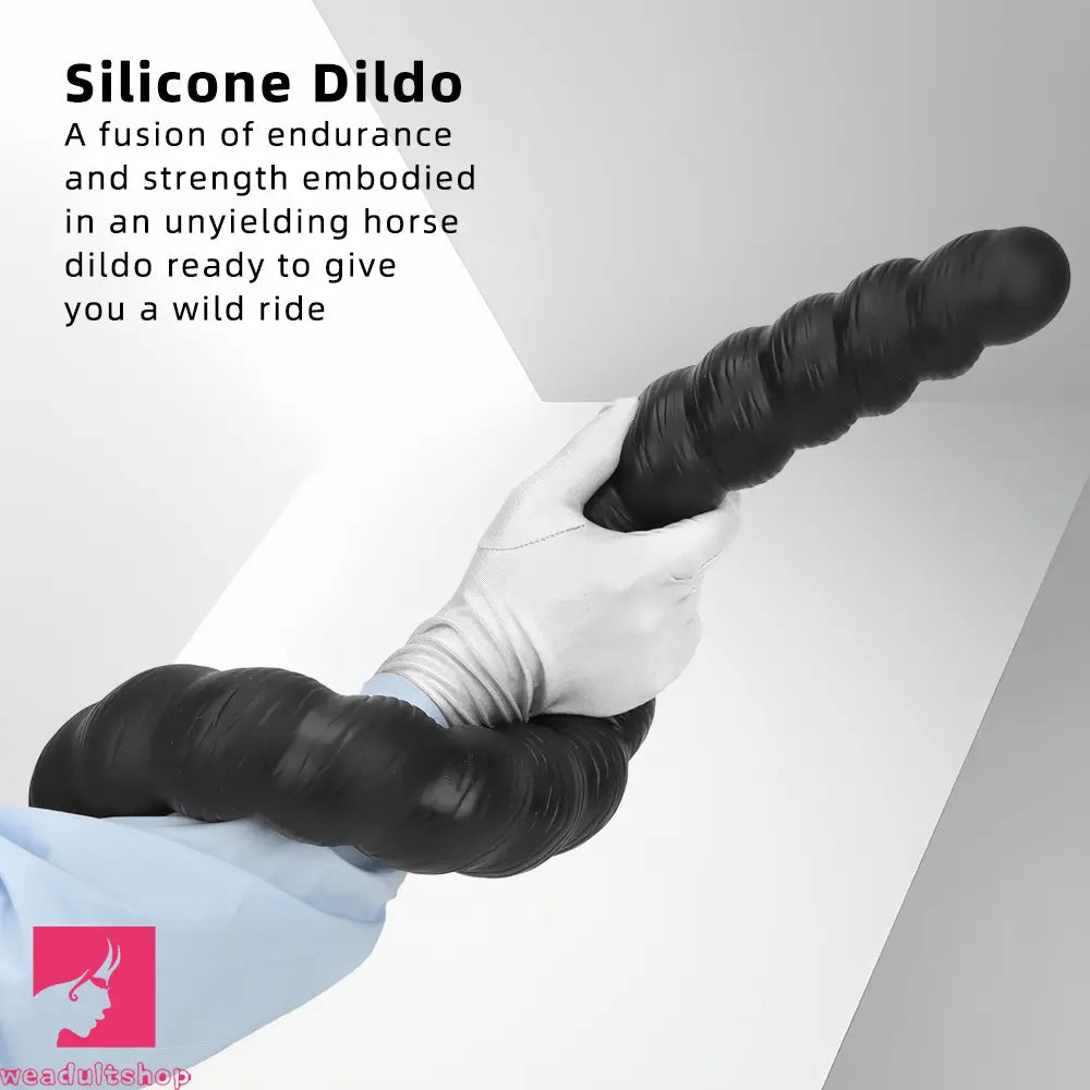 20.47in 26.37in Liquid Silicone Super Long Large Butt Plug Dildo For Sex