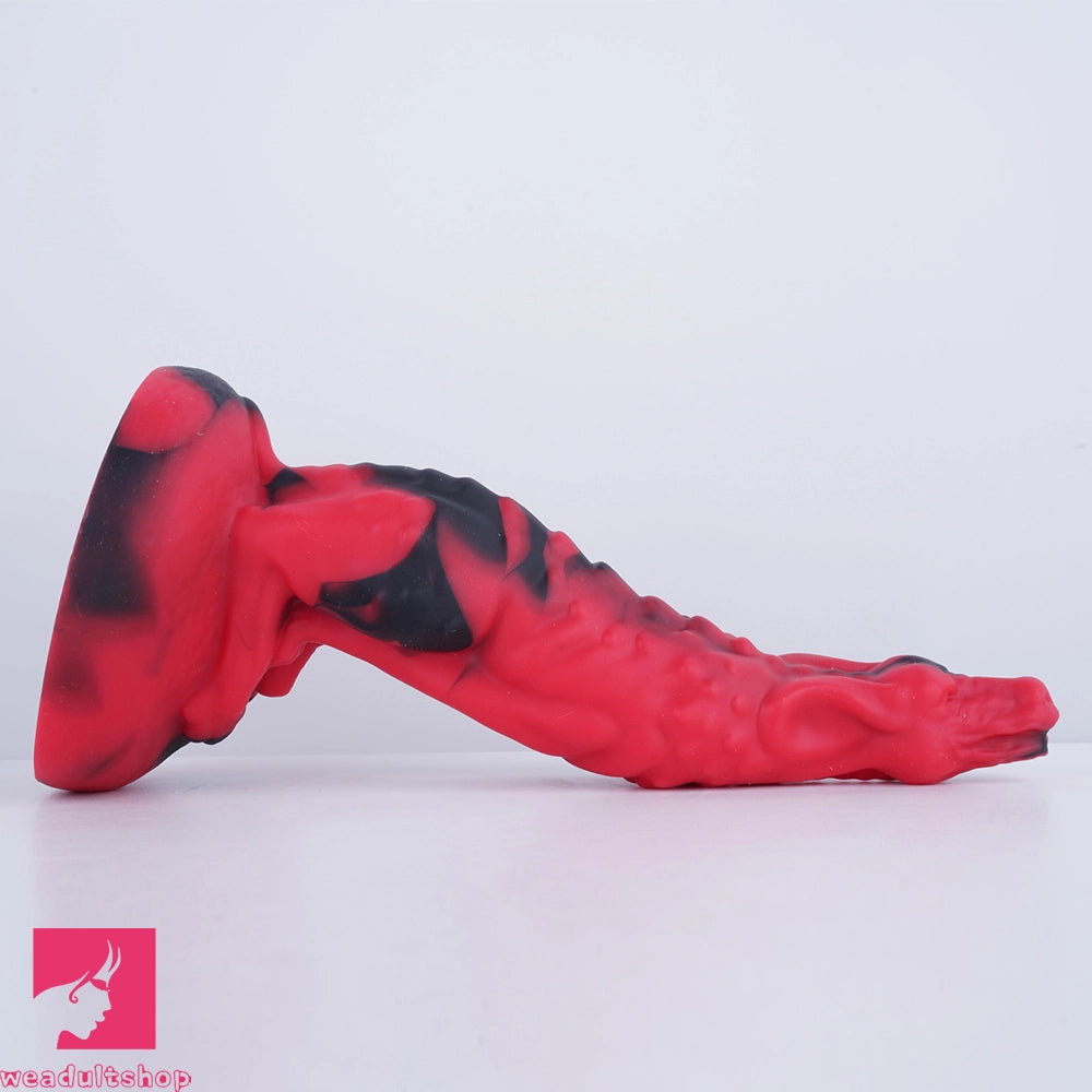 7.28in Pig Glans Silicone Soft Fantasy Dildo Adult Toy Clitoral Stimulator