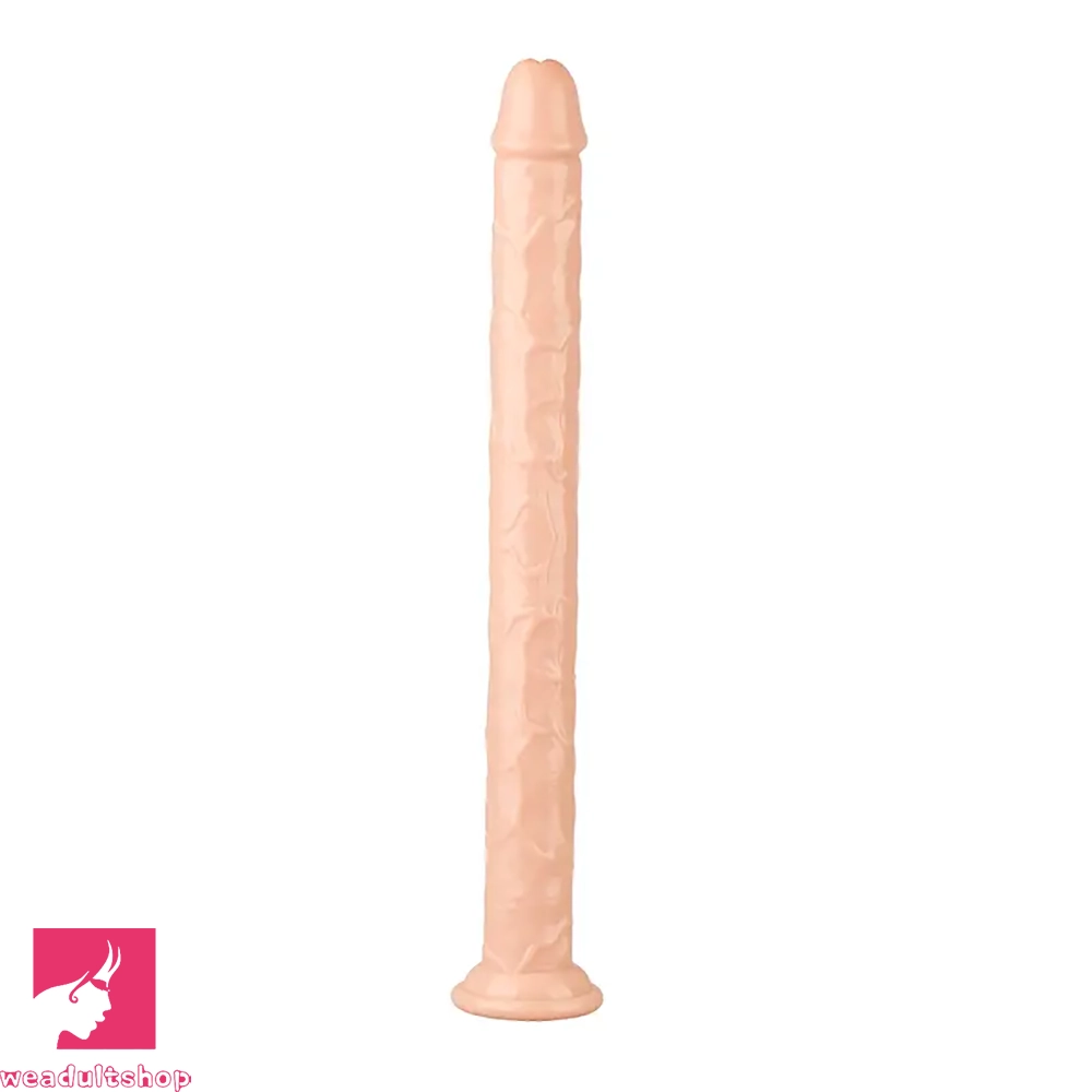 17.72in Long Big PVC Double Ended Dildo For Anal Vaginal Sex G Spot