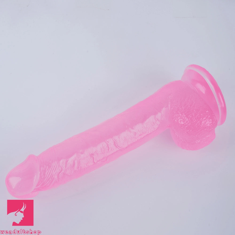 9.25in Prostate Massage Anus Dilator Vagina Big Real Dildo Masturbator