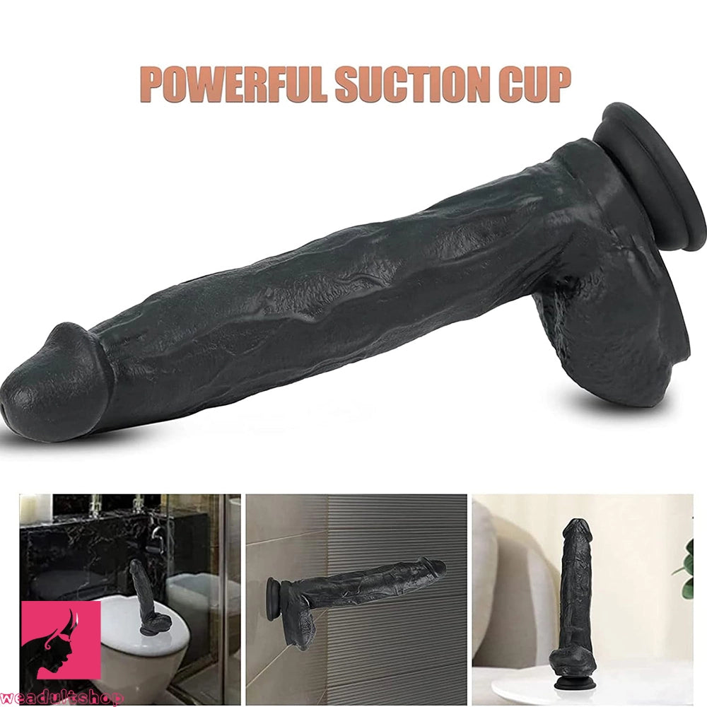 12in Big Realistic Dildo Huge Penis Dick Strong Suction Cup Penis Sucker