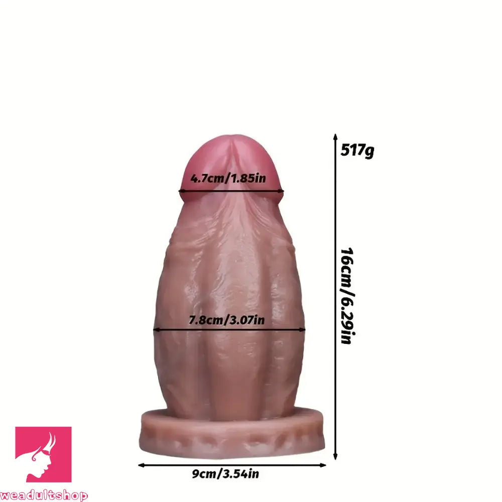 5.11in 5.47in 6.29in 7.16in 7.99in 8.81in Thick Lifelike Soft Dildo Anal Prostate