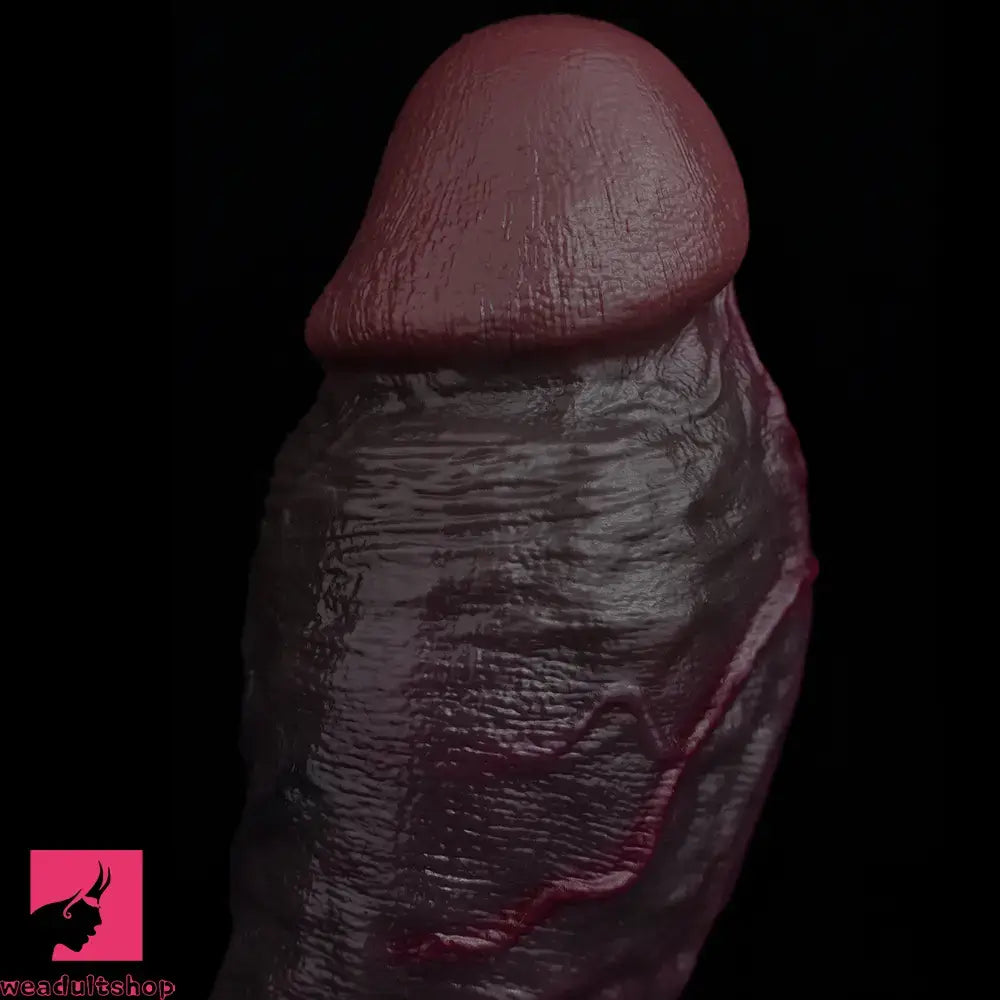 8.98in Real Feel Dual Density Silicone Soft Real Dildo Hands-Free Cock Toy