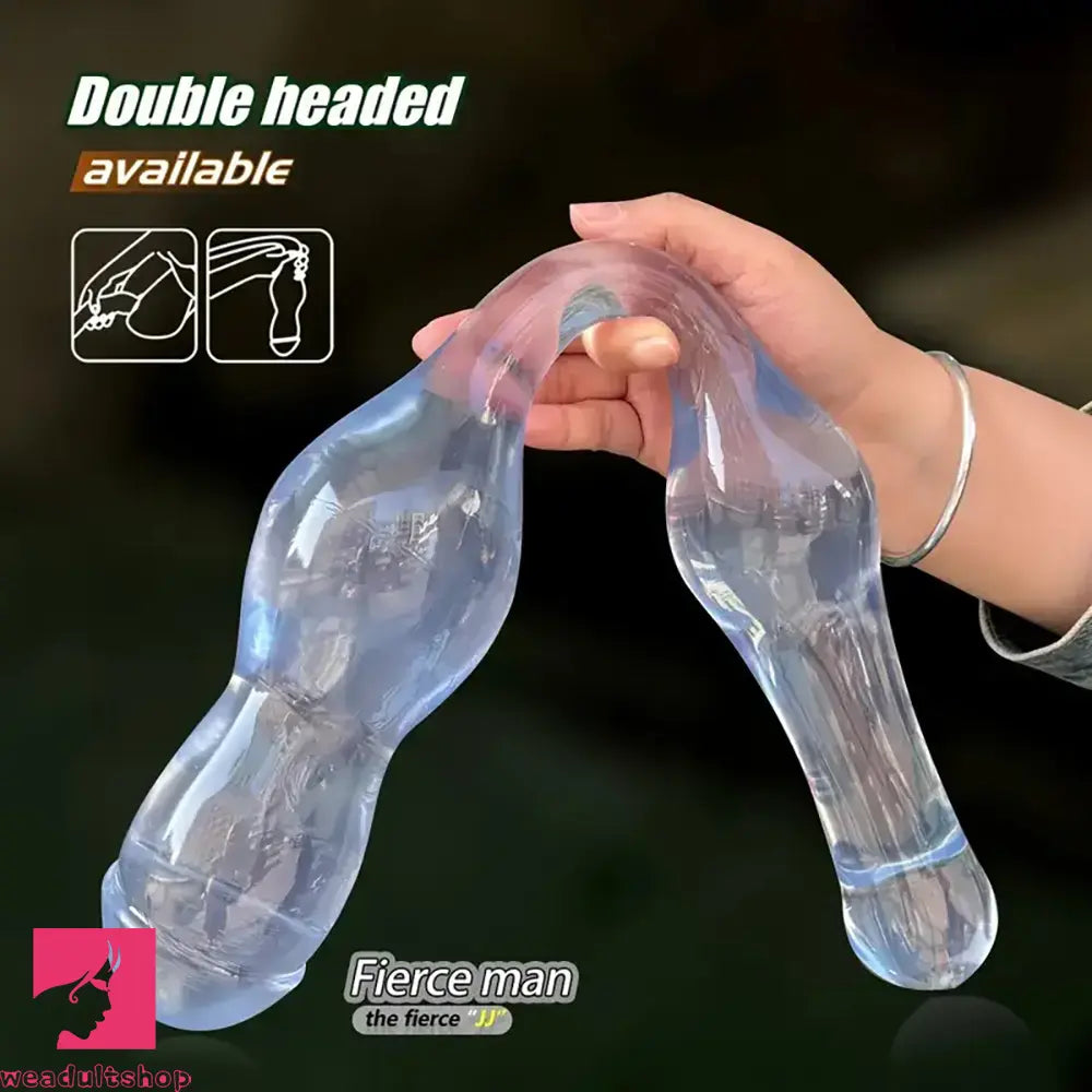 19.75in Double-Headed Adult Toy Soft & Flexible Extra Long Women Dildo