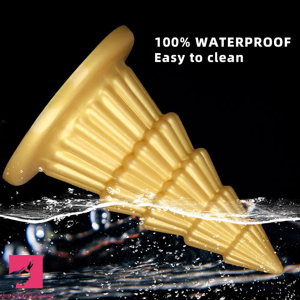 7.67in Christmas Tree Silicone Soft Cock Butt Plug Dildo With Suction Cup