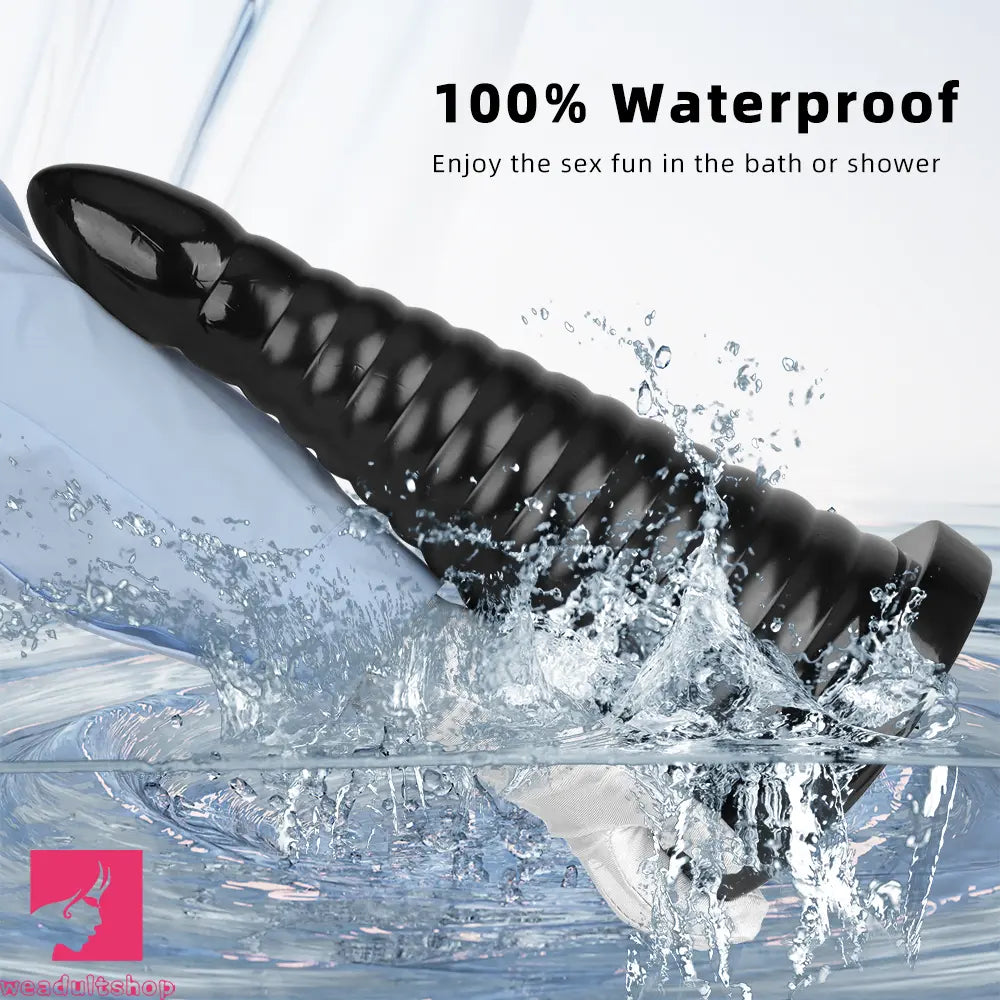 10.23in 14.56in Large Thread PVC Pagoda Thick Large Anal Plug Cock Dildo