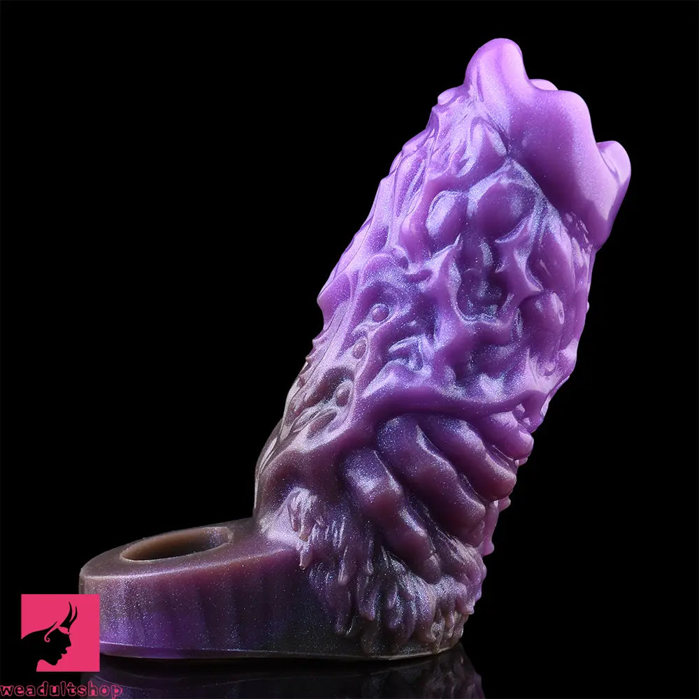 5.78in Dragon Beast Creature Fantasy Hollow Silicone Soft Dildo Sleeve