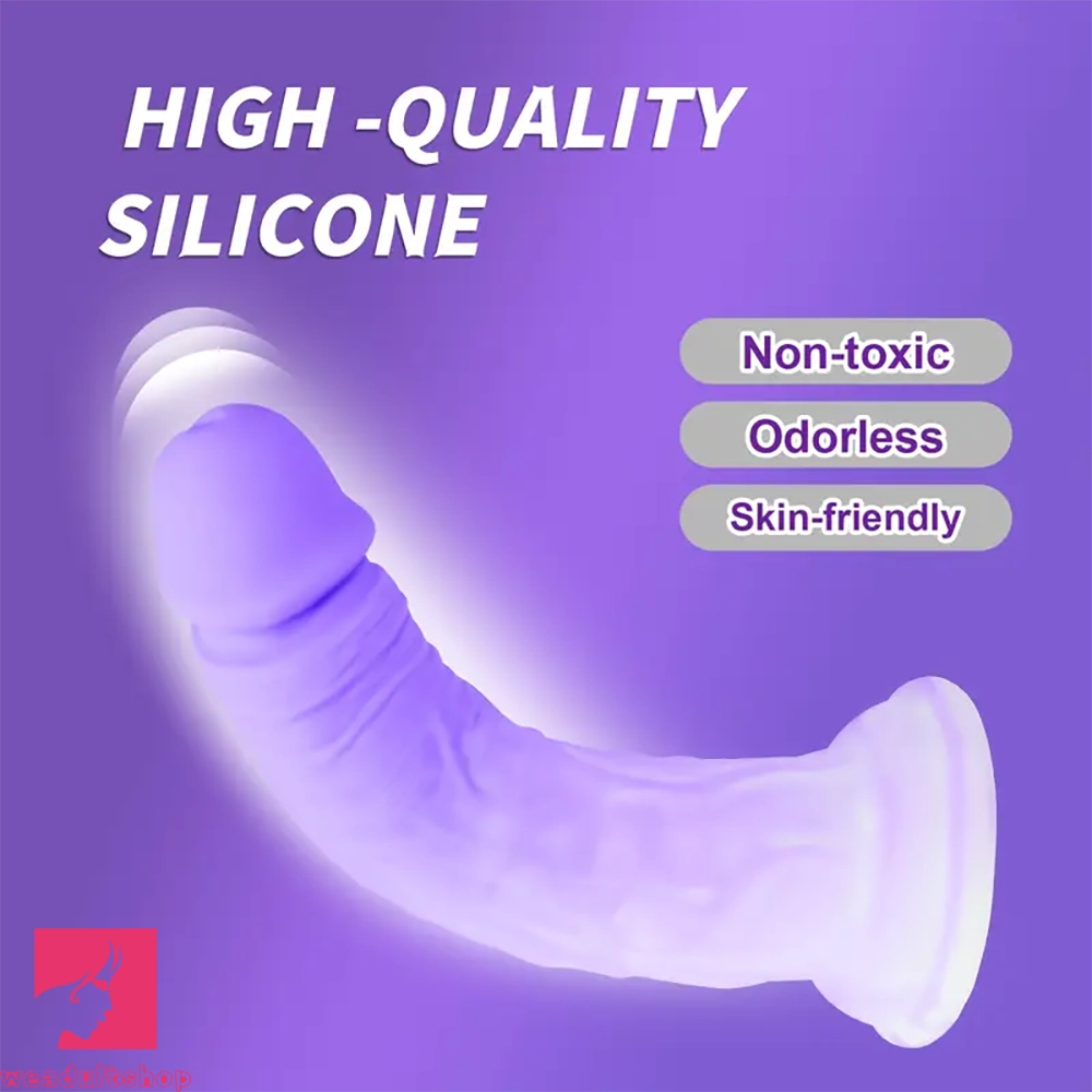 7.48in Silicone Dildo Masturbator Sex Toy Soft Realistic Adult Clit Sex Toy