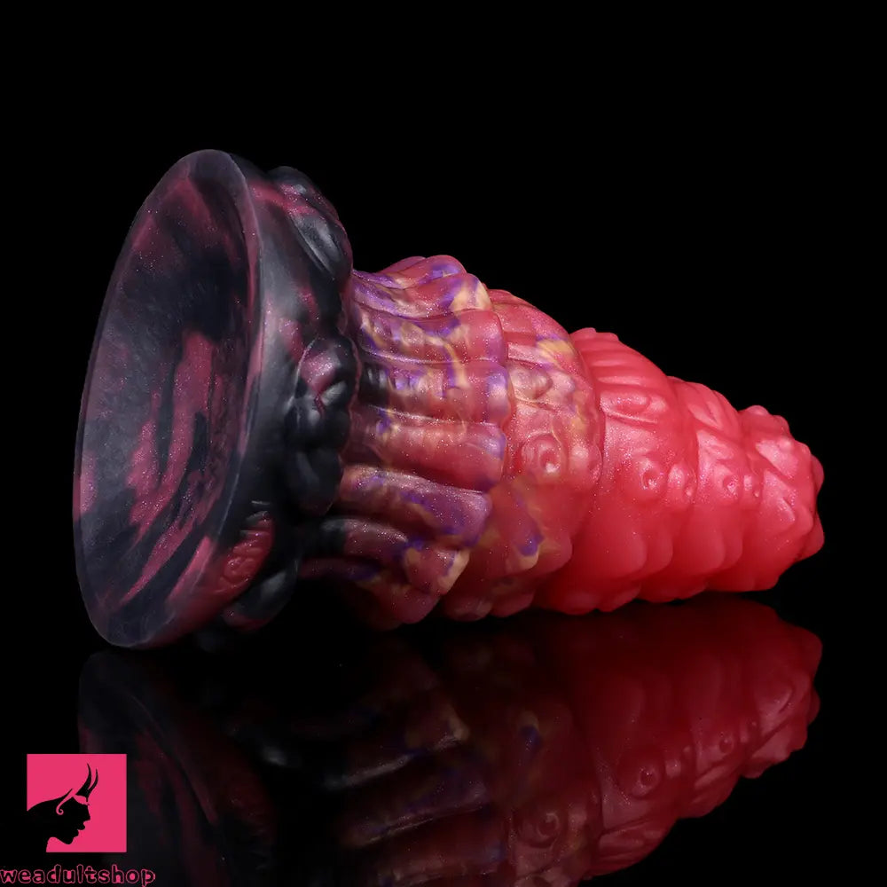 5.83in Fantasy Odd Silicone Soft Cock Dildo Hands-Free Clit Stimulator