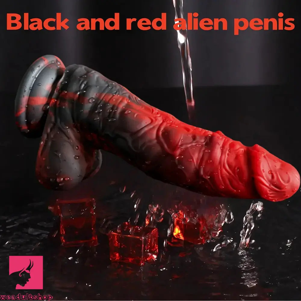 7.48in Realistic Liquid Silicone Beginner Friendly Clit Female Soft Dildo