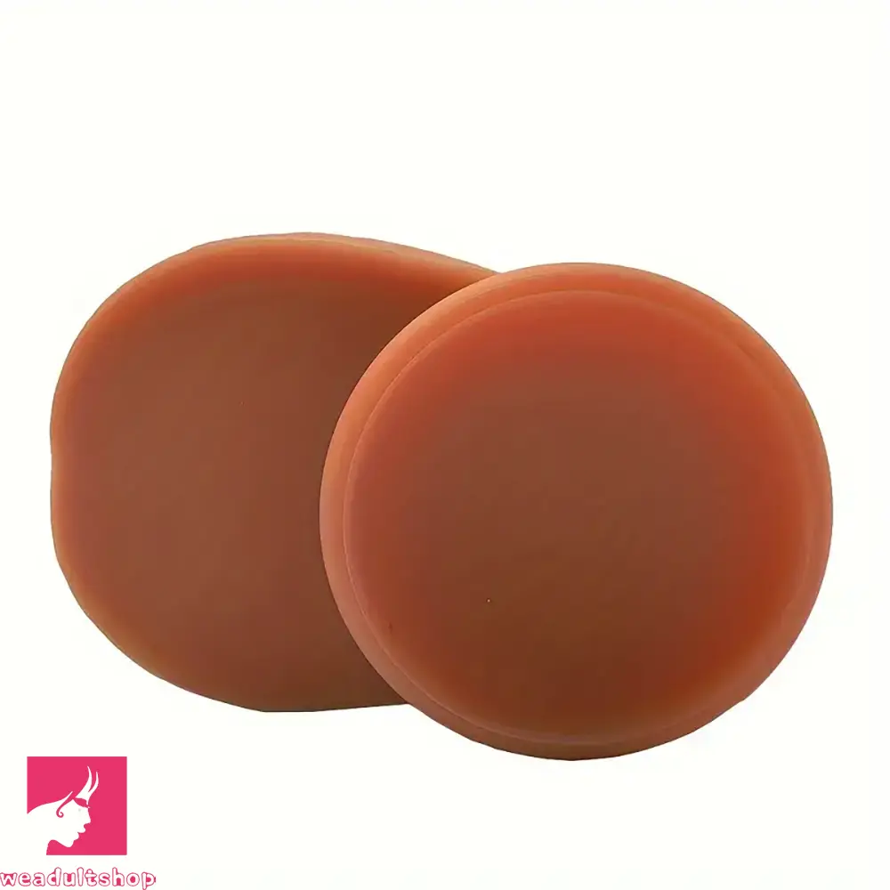 8.3in Soft Silicone Big Double Layer Real Dildo For G-Spot Anal Sex