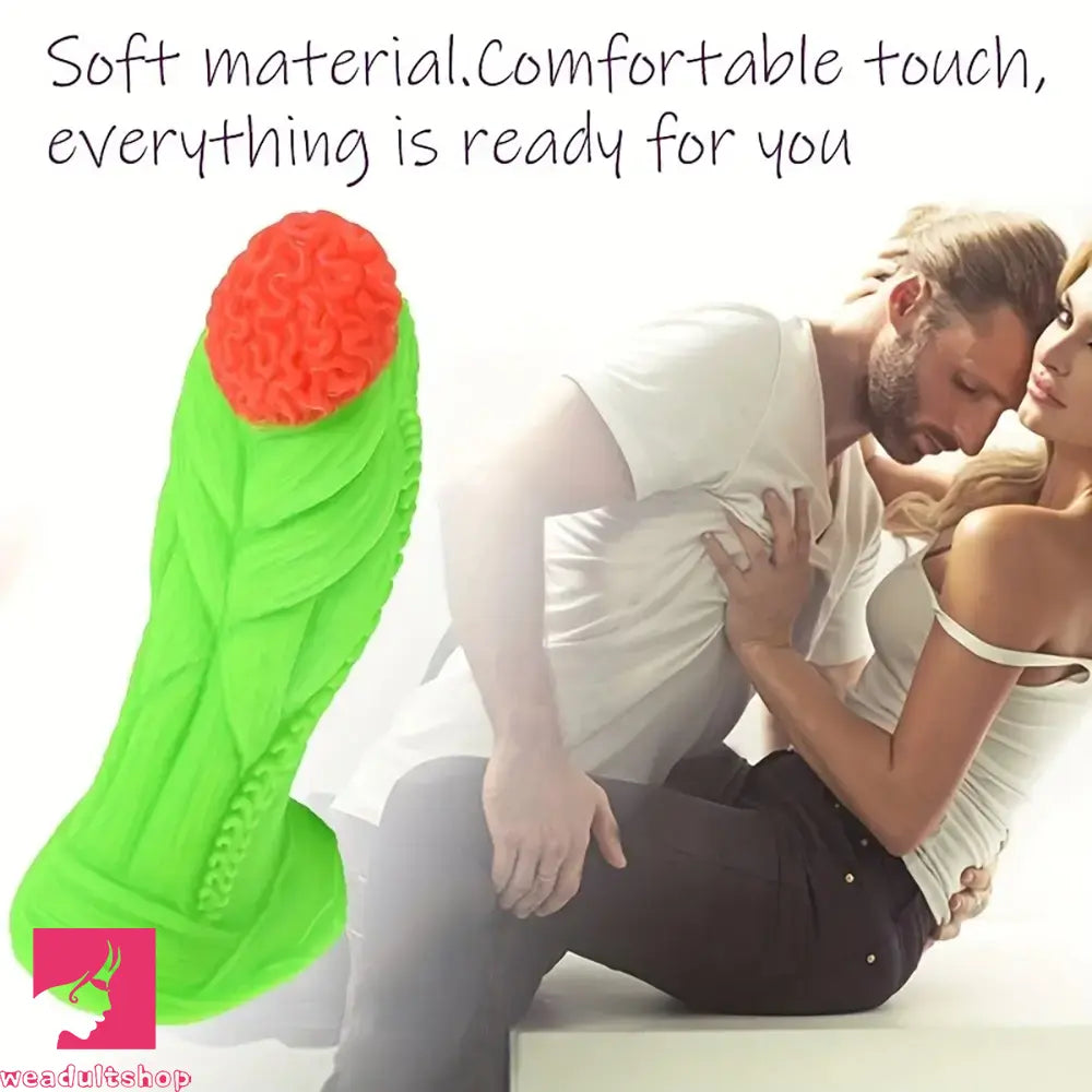 2.56in Small Bird Silicone Fantasy Safe Soft Dual Color Device Orgasm Dildo