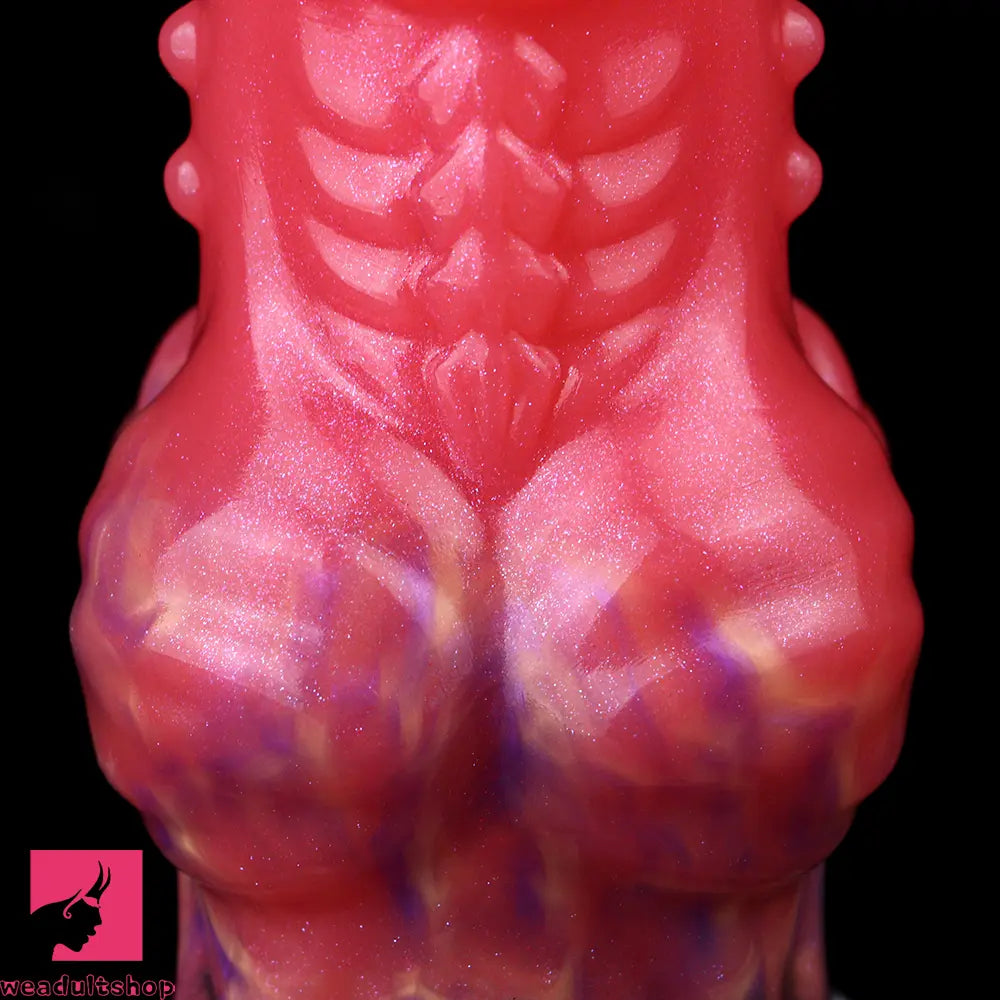 5.71in Fantasty Knot Spiked Silicone Dildo Soft Masturbator Simulate Sex