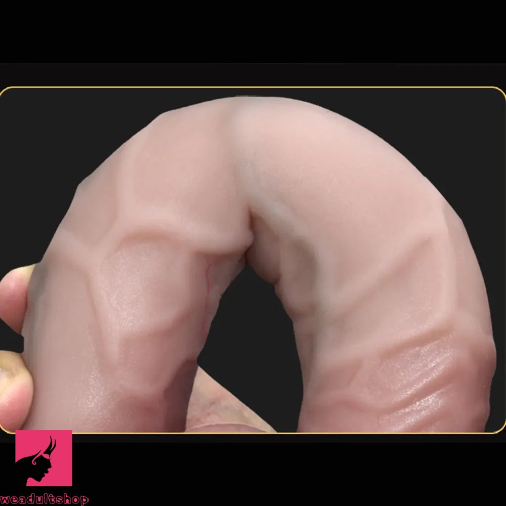 8.66in Female Silicone Soft Super Realistic Dildo For Women Big Penis