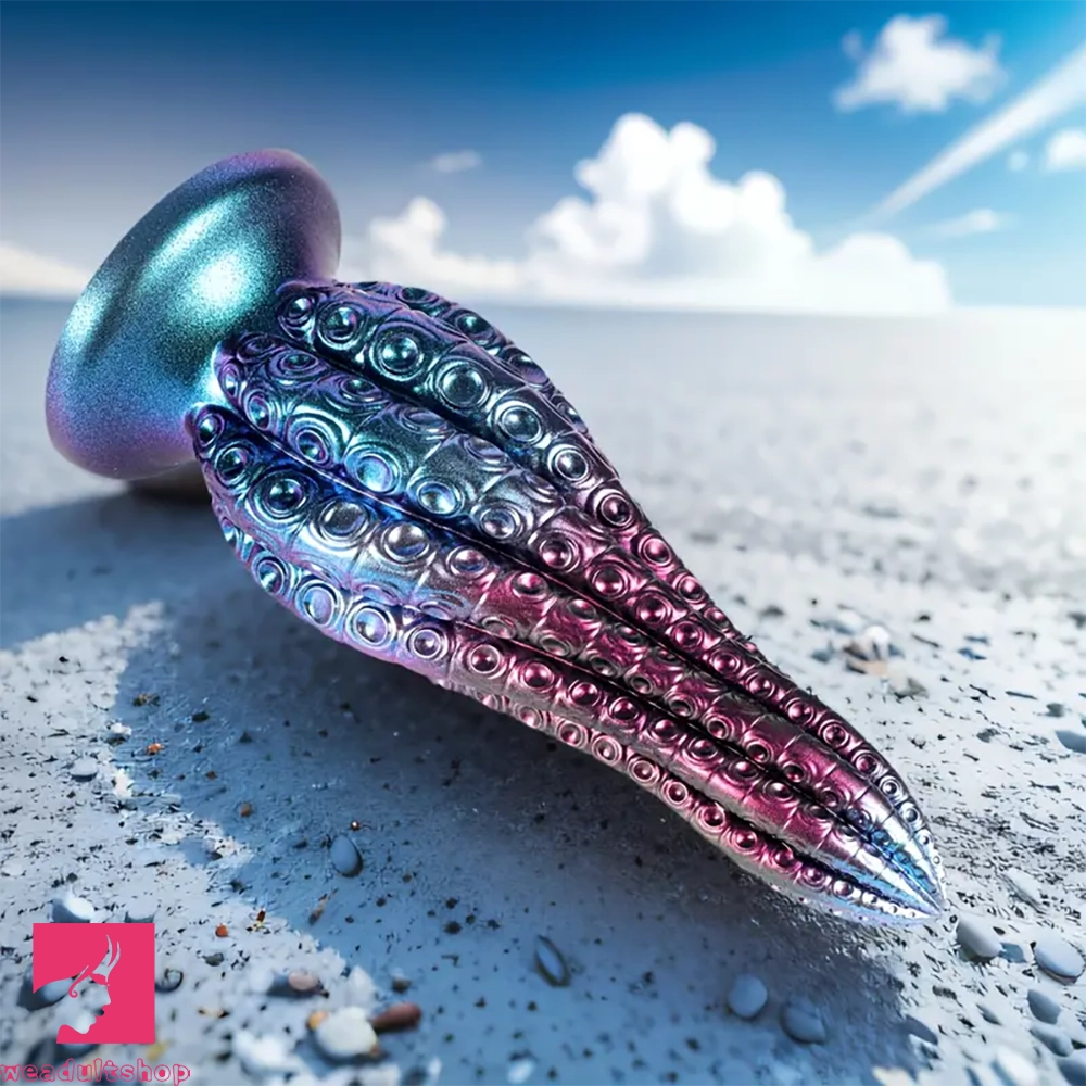 5.5in 7.3in Outstanding Silicone Soft Tentacle Anal Dildo Cock Butt Plug
