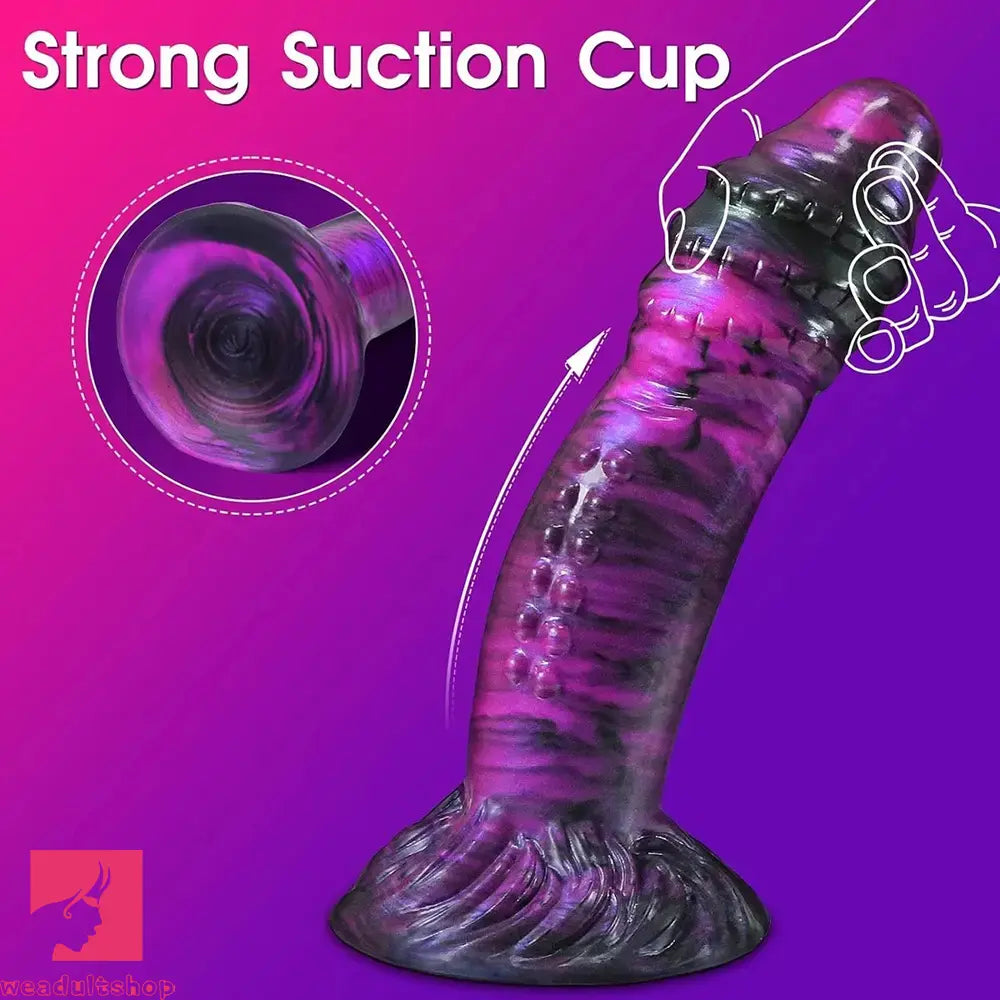 8.9in Fantasy Spiked Silicone Soft Monster Dildo For Women Sex Orgasm