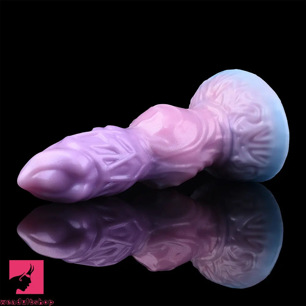 9.84in Squeeze Inflatable Alien Cock Animal Dog Dildo For Intimacy Game