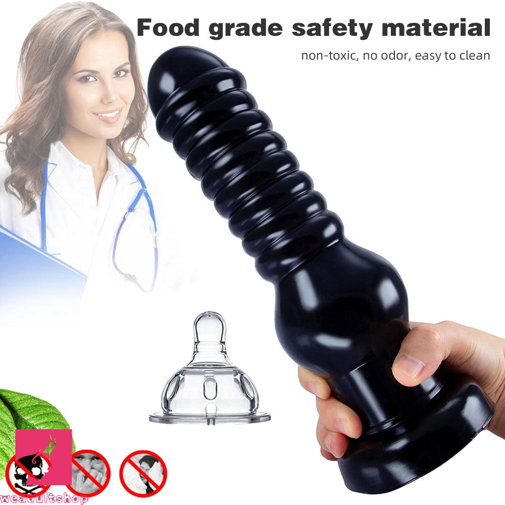 9.4in Big PVC Anal Suction Cup Dildo Butt Plug For Women Men Love