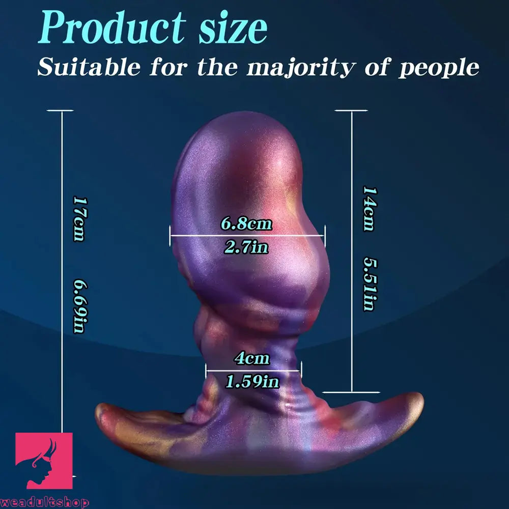 4.7in 5.6in 6.69in Monster Anal Plug Small Super Thick Dilated Odd Dildo