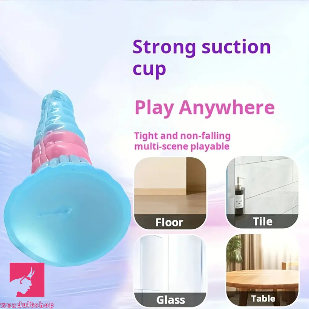 7.08in Realistic Dragon Simulation Silicone Anal Plug Massager Odd Dildo