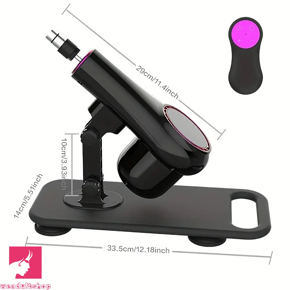 Lightweight Durable Multi-Functional Dildo Machine with Two Attachments