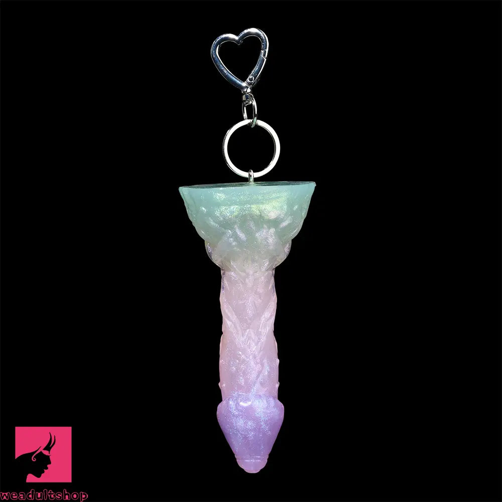 4.6in 4.8in 6.14in 7.61in 8.34in Silicone Fantasy Octopus Dildo Cock Pendant