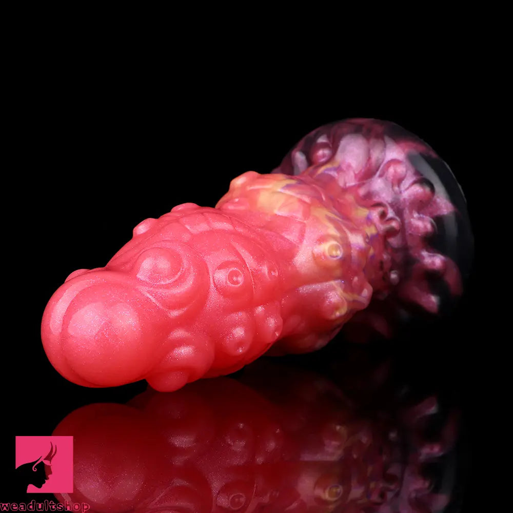 5.91in Fantasy Silicone Soft Monster Cock Dildo With Suction Cup Penis