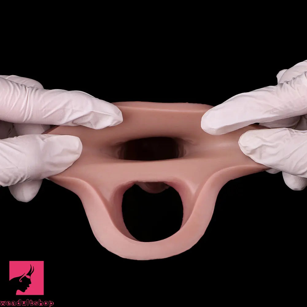 5.6in Realistic Ultra Soft Blue Veins Silicone Cock Sleeve Dildo For Sex