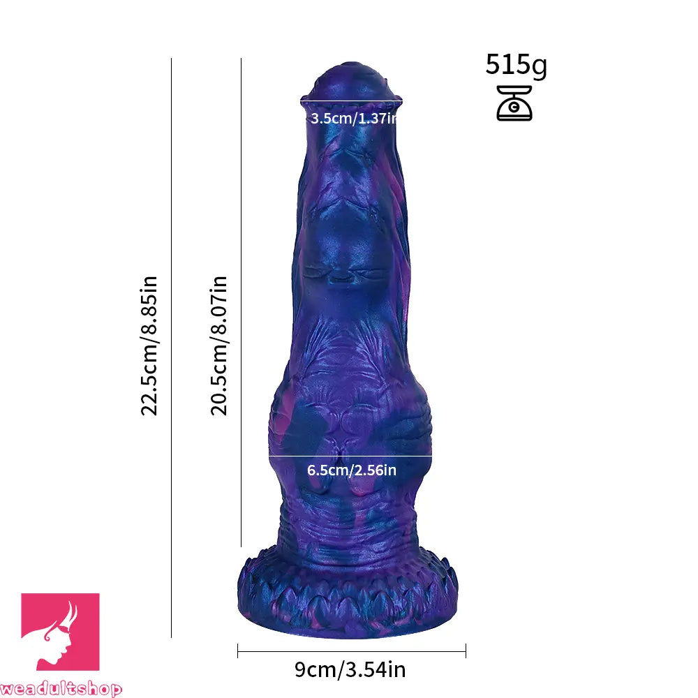 Tentacle Silicone Knot Animal Cock Soft Dildo For Anal Massage Expansion