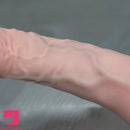 8.07in Big Female Liquid Silicone Soft Super Realistic Dildo For Women Using
