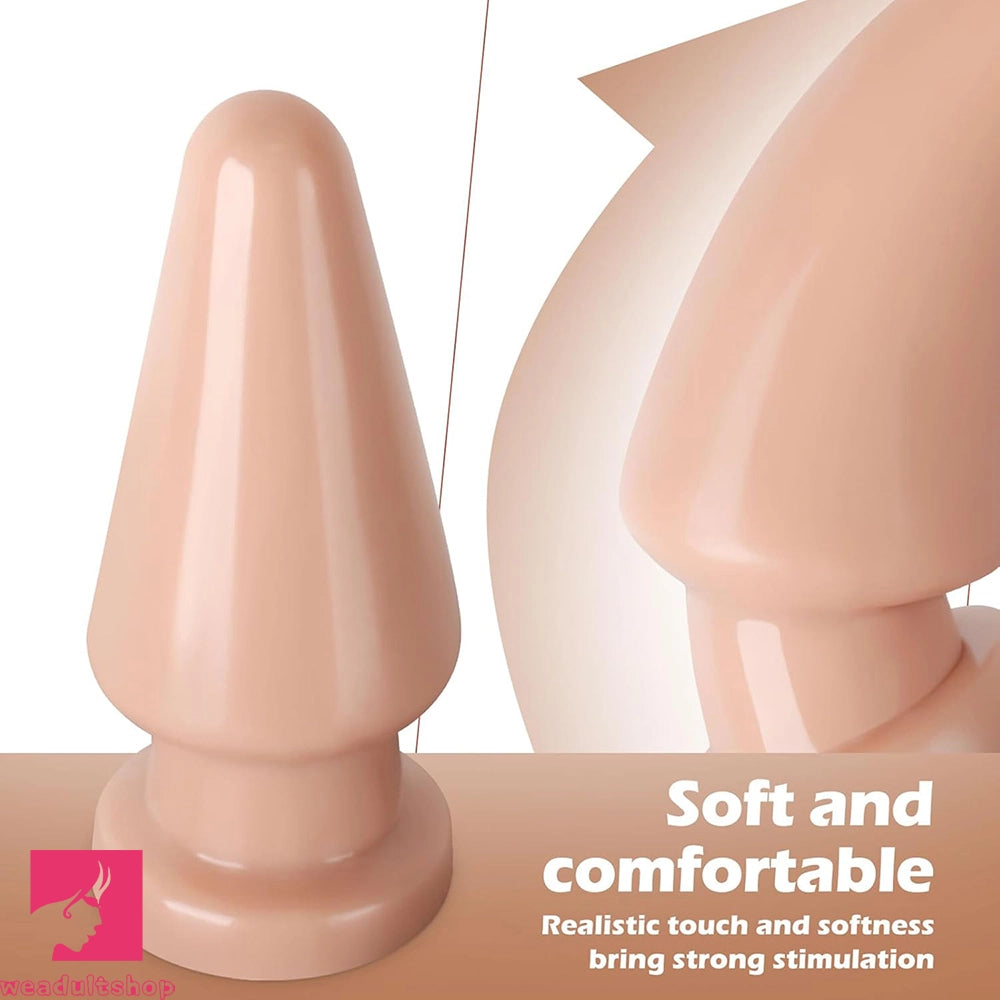 6.69in Butt Plug Dildo PVC Female Masturbation Sex Toy Vaginal Massager