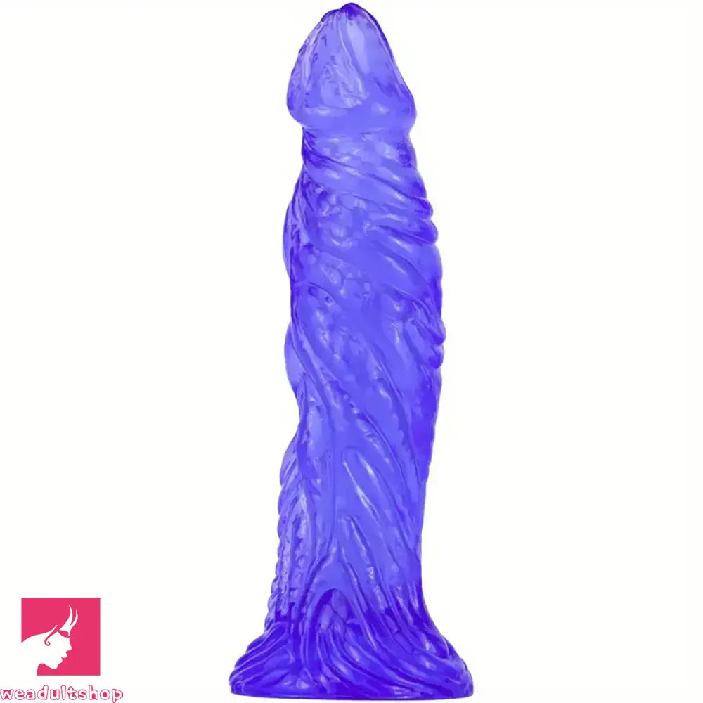 10.83in PVC Realistic Textured Bumpy Dildo For Women Men Gay Hand Free